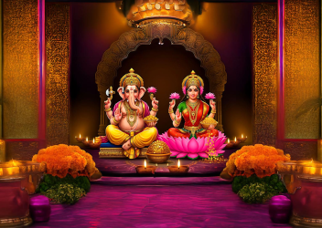 Laxmi-Ganesh Pooja (Worship for Wealth & Wisdom)